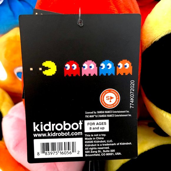 Kidrobot Pac-Man Mini Plush - Picture 3 of 4